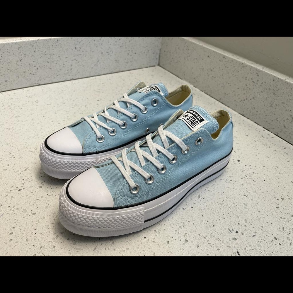 Converse chuck taylor all star lift OX women’s shoes ocean bliss US 7